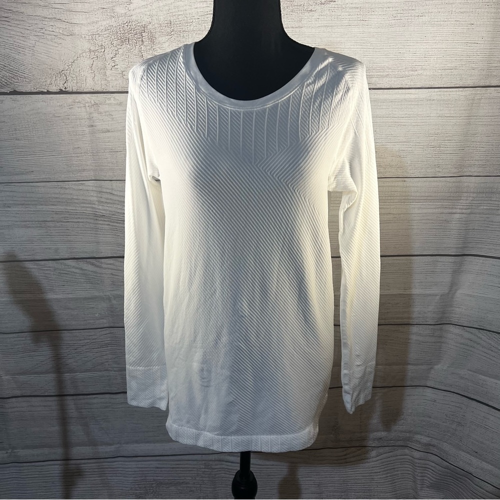 Xersion Long White Sleeve Athletic Shirt
